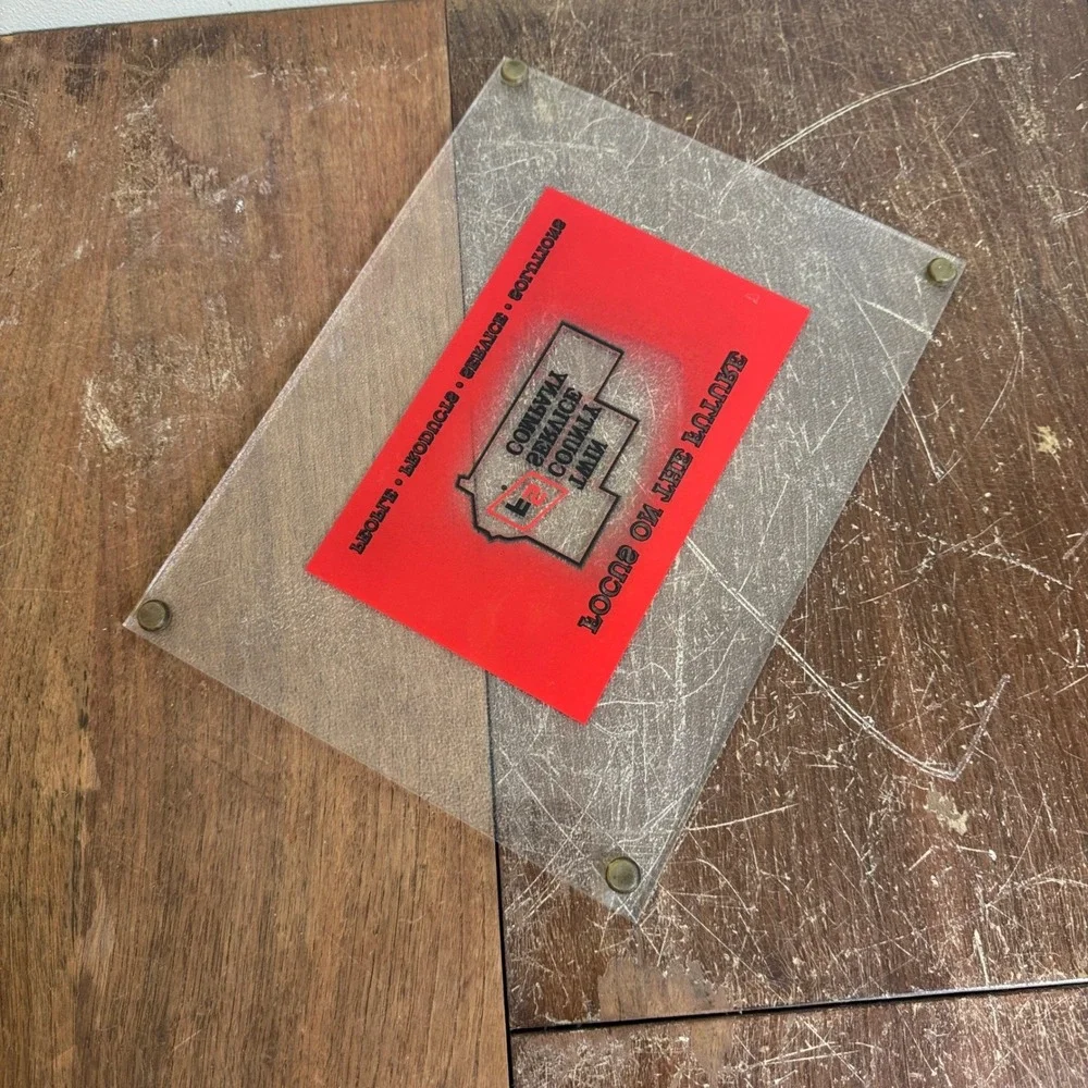 Twin County Service Company Acrylic Kitchen Cutting Board‎
